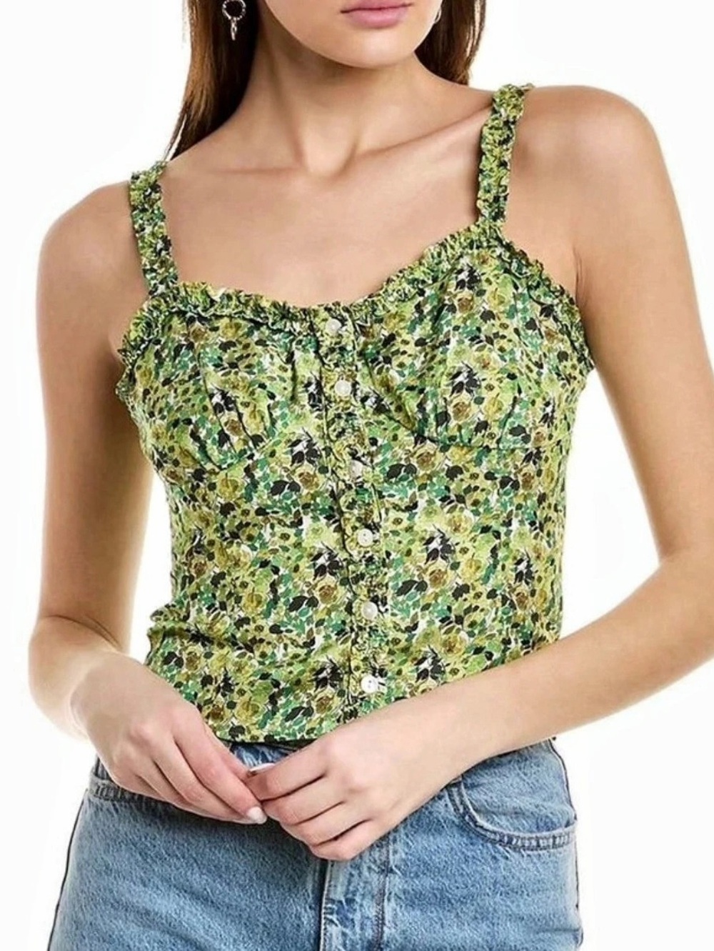 Favorite Daughter Green & Yellow XS